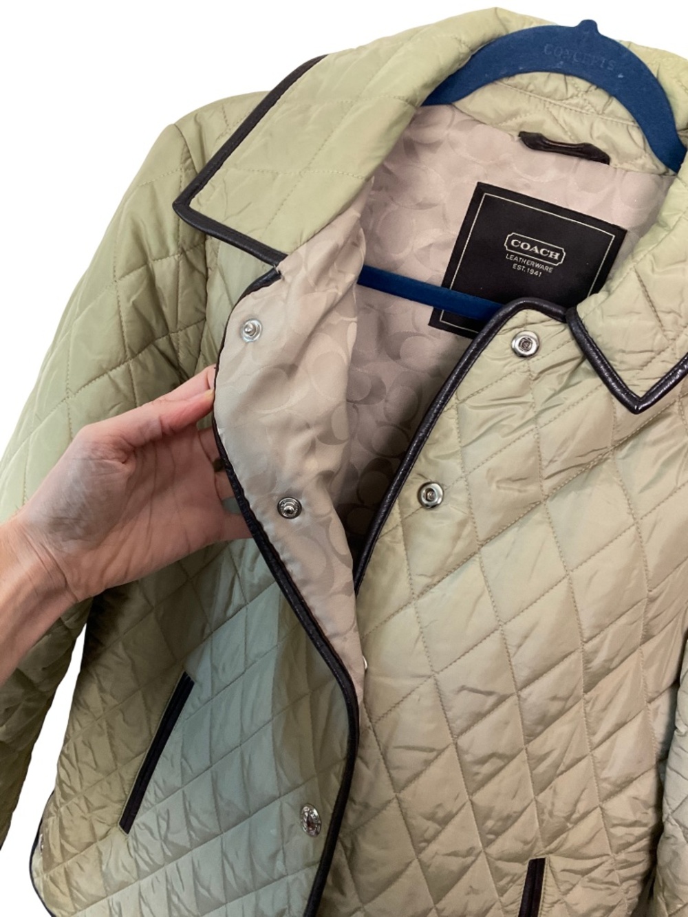 Coach Quilted Jacket - Picture 6 of 8